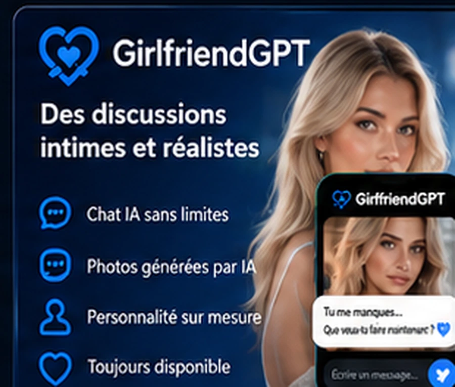 Visuel illustratif de GirlfriendGPT