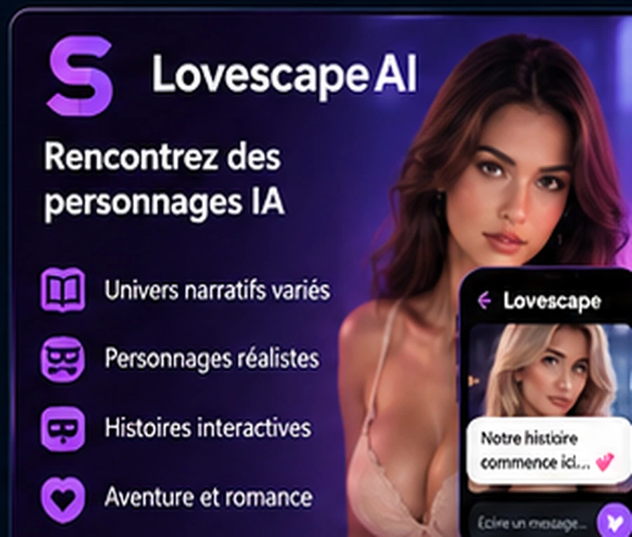 Visuel illustratif de Lovescape AI
