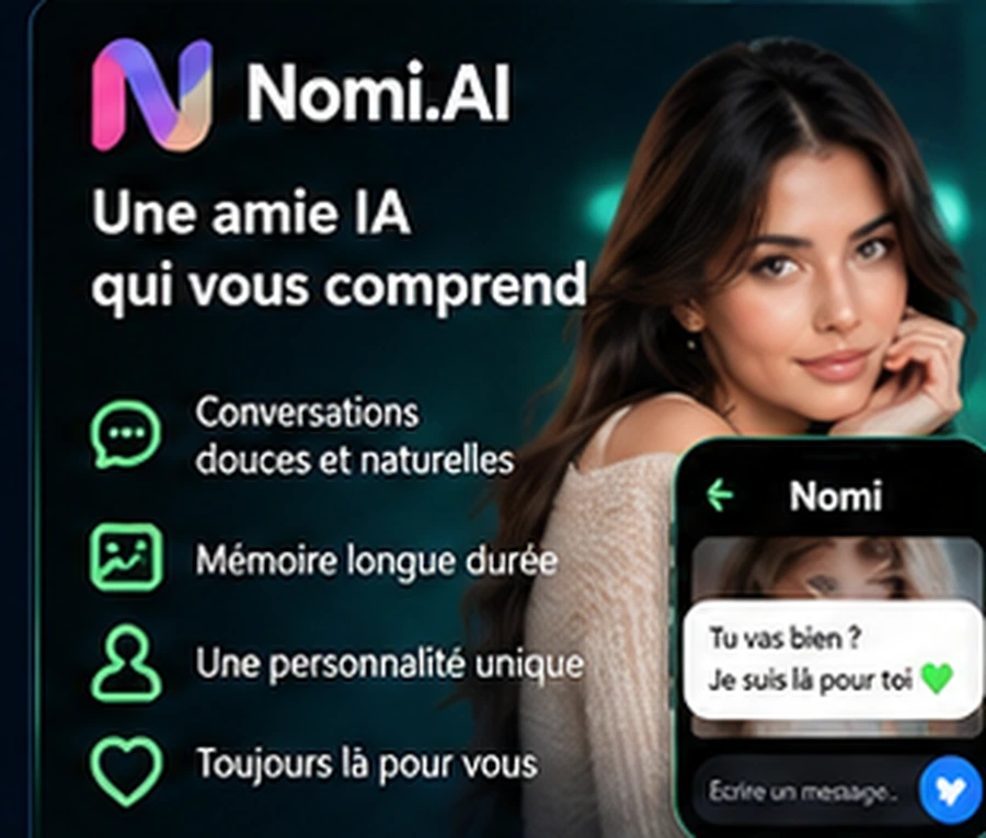 Visuel illustratif de Nomi AI